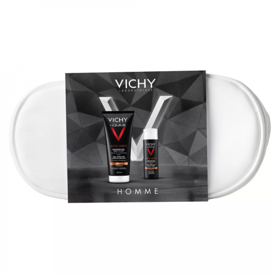 VICHY FÉRFI AJÁNDÉKCSOMAG TUSFÜRDŐ-200ML+ ARCÁPOLÓ-50ML VICHY FÉRFI AJÁNDÉKCSOMAG TUSFÜRDŐ-200ML+ ARCÁPOLÓ-50ML